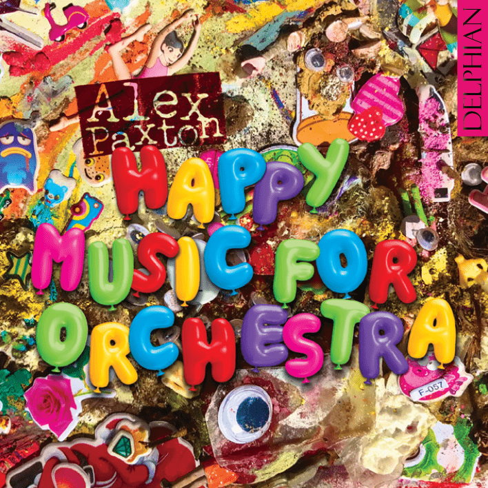 Album-Cover Happy Music for Orchestra von Alex Paxton